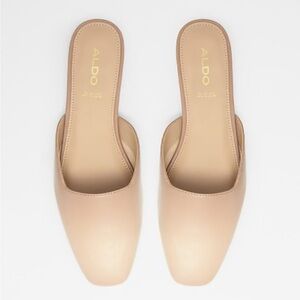 New Aldo Alyssa Mules in Bone Sie 8.5